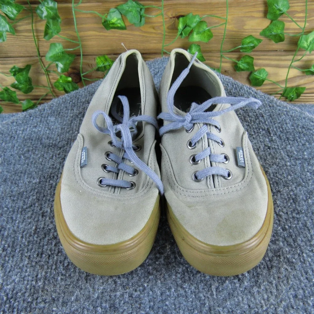 VANS Men's‎ Skateboarding Sneaker Gray Fabric Size 5 Medium Gently Used 2025